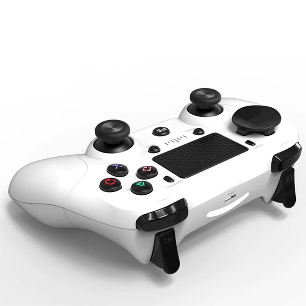 Manette compatible PS4 blanche sans fil DoubleShock 4