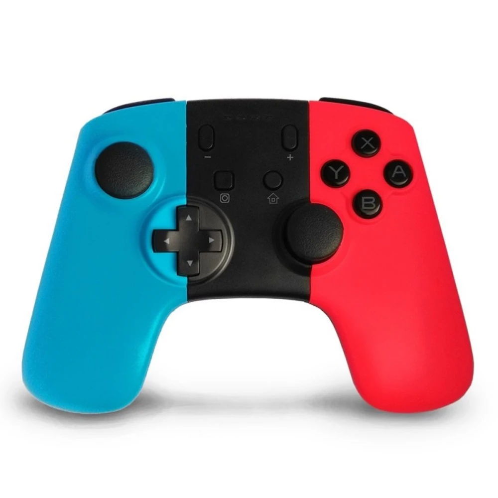 Manette sans fil compatible Nintendo Switch - bleu et rouge