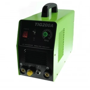 Machine à souder DC TIG Inverter TIG-200 avec MMA pour travaux professionnels