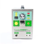 Vista frontal de la maquina soldadura Sunkko 709AD+ con accesorios