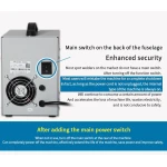 Machine de soudure par points Sunkko 709AD+ 220V avec fer à souder pour batterie lithium 18650