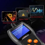 Testeur de batterie Konnwei KW600 12V pour voiture et moto