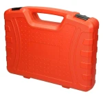 Medidor de flujo sobrante de inyectores diesel common rail en uso en taller mecánico