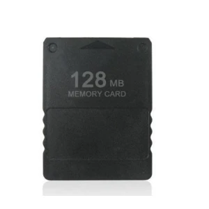 satkit Memory Card 128 Mb PS2 - Carte mémoire compatible PlayStation 2