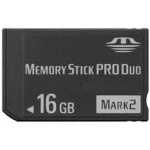 Memory Stick Pro Duo 16 Go compatible PSP - Carte mémoire pour PSP