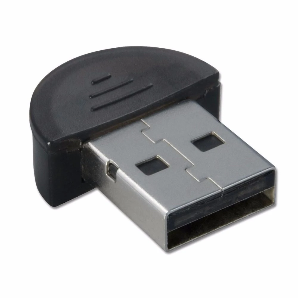 Mini adaptateur Bluetooth 2.0 USB pour PC et portable avec logiciel inclus
