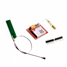 Mini Sim800l Gprs Gsm Module Pcb Antenna Sim Board For Mcu Arduino Quad-Band