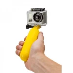 Monopode flottant aquatique jaune pour GoPro 1/2/3 et SJ4000