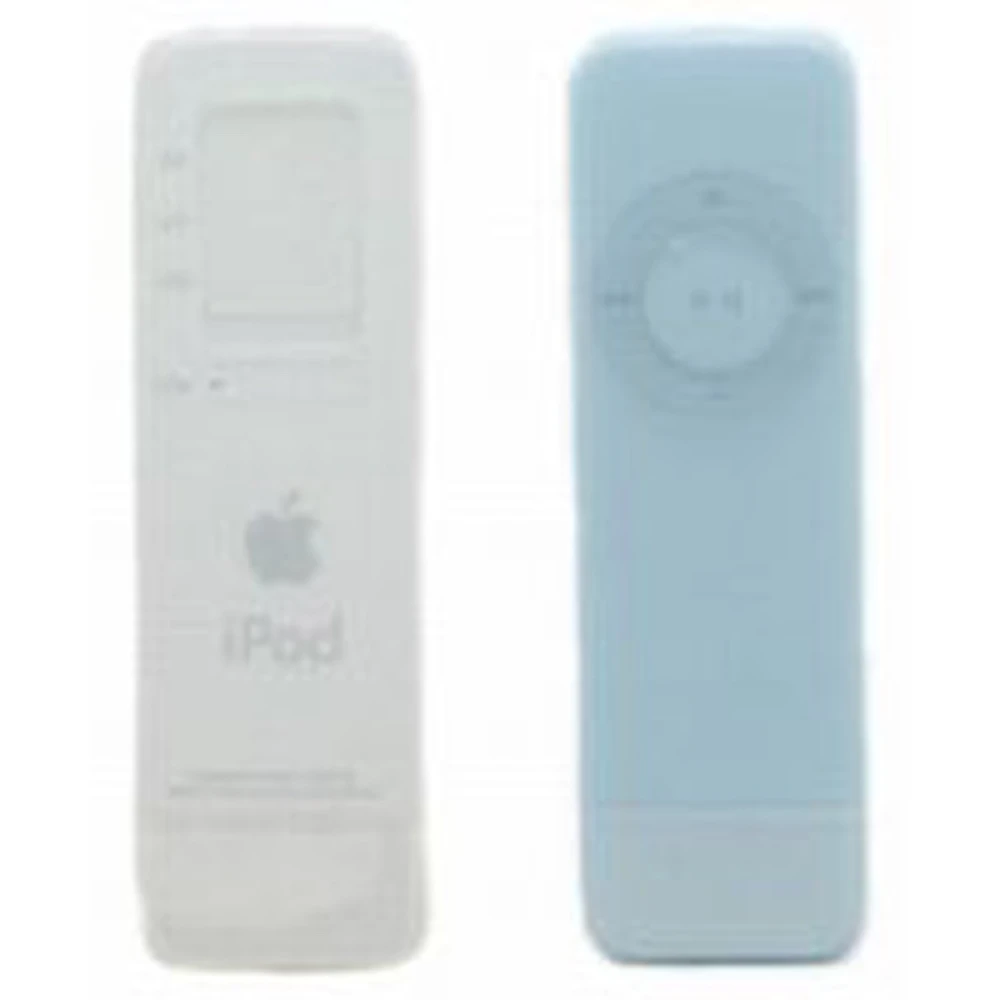 Pack de 2 coques de protection en silicone pour iPod Shuffle