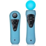 Pack de 2 housses en silicone pour manettes Playstation Move PS3 en plusieurs couleurs