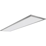 Panneau LED Slim 120x30cm 48W 4500lm 4500K avec cadre argent et lumière blanche