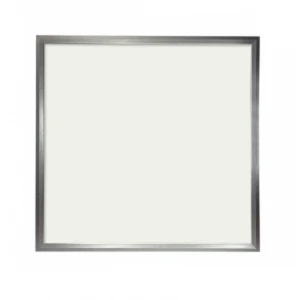 Panneau LED Slim 60x60cm 48W Blanc chaud 3000K avec cadre argent