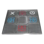 Tapis de danse métallique TX-4000 compatible PS2, XBOX et PC
