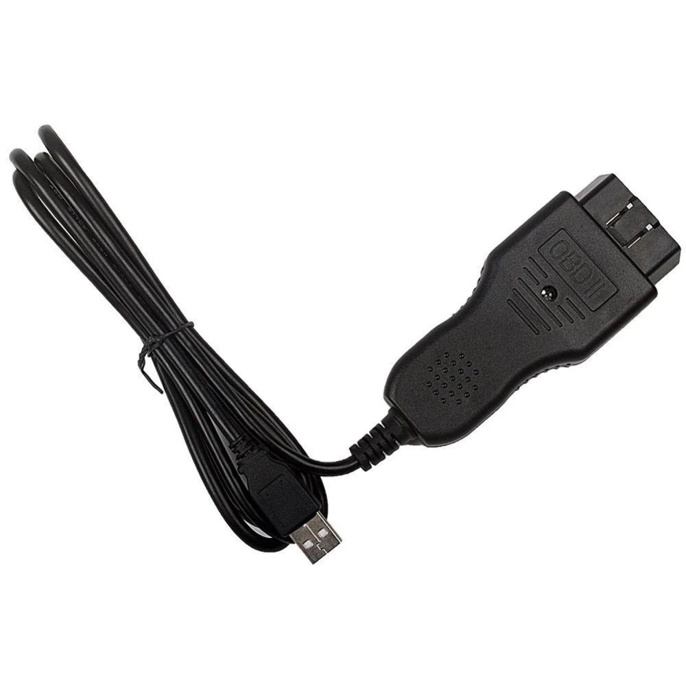 Vista lateral del Piwis Cable Durametric para diagnóstico Porsche