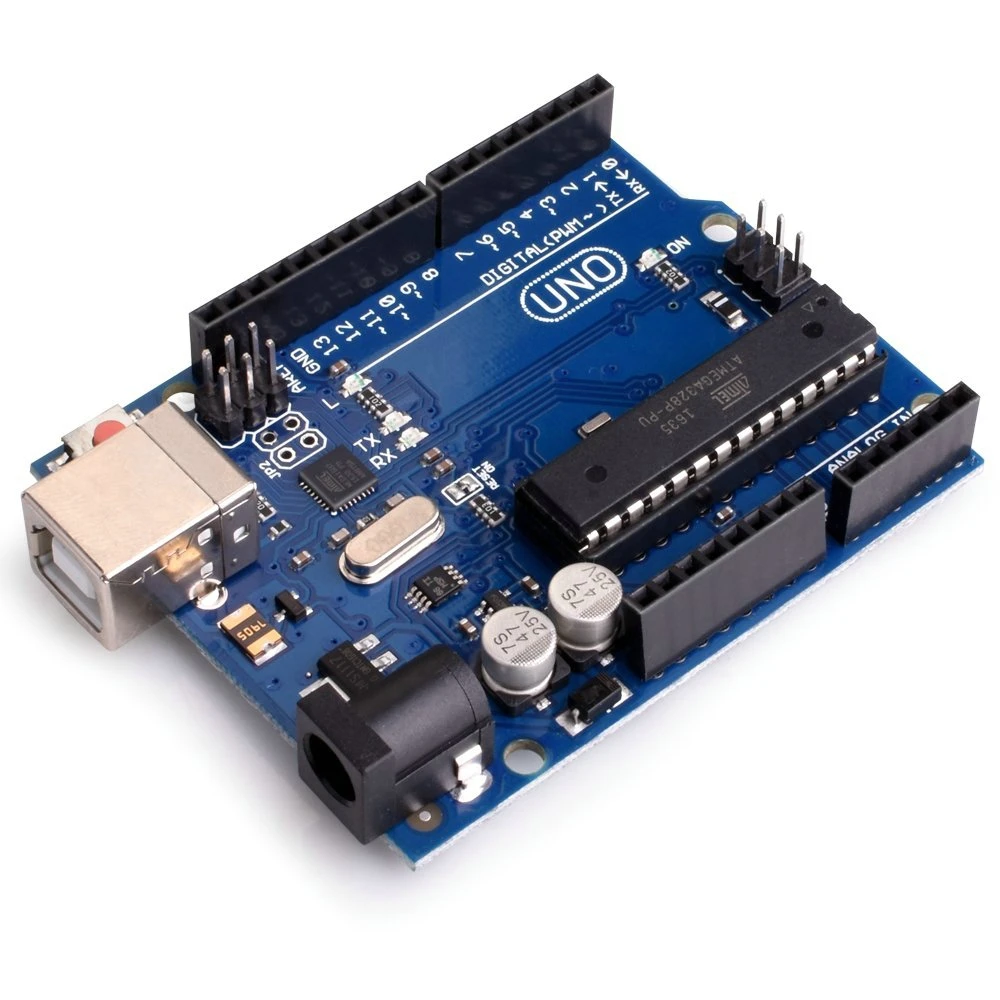 Carte Arduino Uno compatible ATmega328P-PU pour projets électroniques