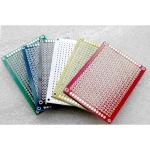 Plaque bakélite prototypage 5x7cm verte pour projets électroniques