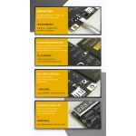 Detalle de conexiones de la placa Mechanic BA27 para activación de batería