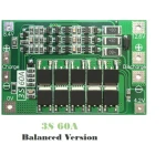 Carte de protection PCB 3S 60A équilibrée pour batterie lithium