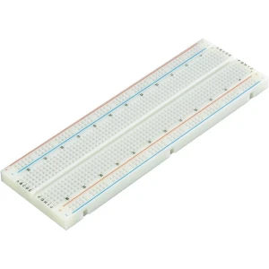 Plaque de prototypage 16x5cm 830 points breadboard pour montages électroniques