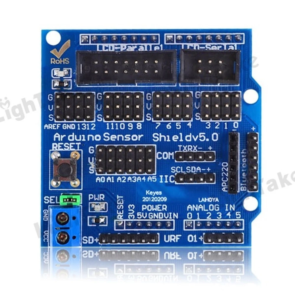 Shield capteur v5 compatible Arduino pour projets DIY