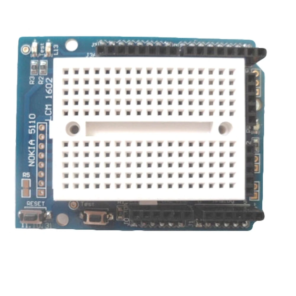 Carte de prototypage Protoshield avec mini breadboard pour Arduino