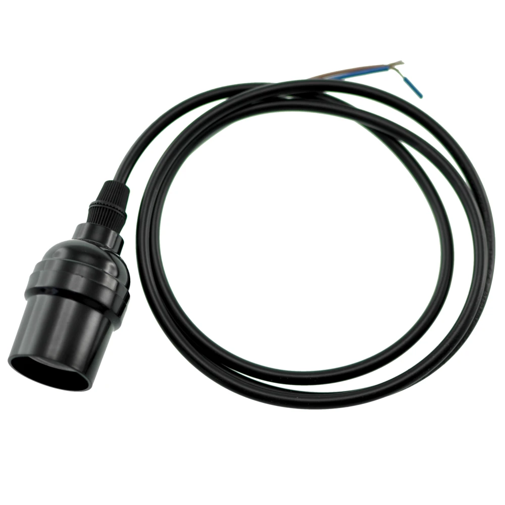 Douille industrielle vintage rétro Edison E27 avec câble de 1,1m B1