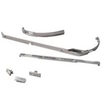 Protection latérale coque et boutons de rechange pour PSP