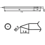 Panne à souder Aoyue LF-B avec résistance incluse pour stations de soudage