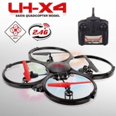 Quadcoptero Lh-X4 2,4ghz 4 Canaux, Gyroscope 6 Axes 32,5cm X 32,5cm Taille X 6,5cm