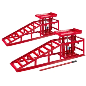 Rampe hydraulique pour voiture 2 tonnes - élévateur réglable