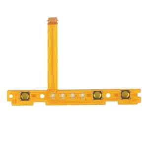 Bouton SR droit de rechange avec câble flex et LEDs pour Nintendo Switch Joy-Con