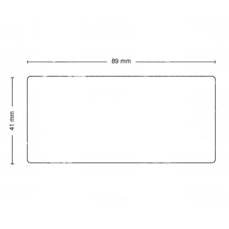 Rouleau de 300 étiquettes adhésives compatible Dymo 11356 89mm x 41mm