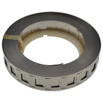 Lámina metálica para soldadura de baterías 18650 en rollo de acero 0.15x27mm