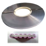 Rouleau bande acier 0,1mmx5mm 1kg pour soudure batteries 18650