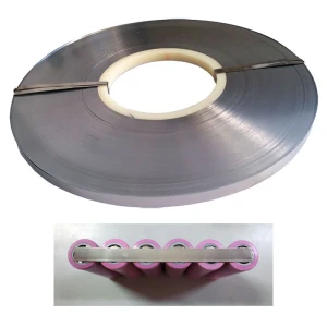 satkit Rouleau bande acier 0,1mmx5mm 1kg pour soudure batteries 18650