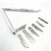 RT-M108 Jeu d outils de coupe pour couteaux à découper 8-en-1 pour artisanat ELECTRONIC TOOLS  6.00 euro - satkit