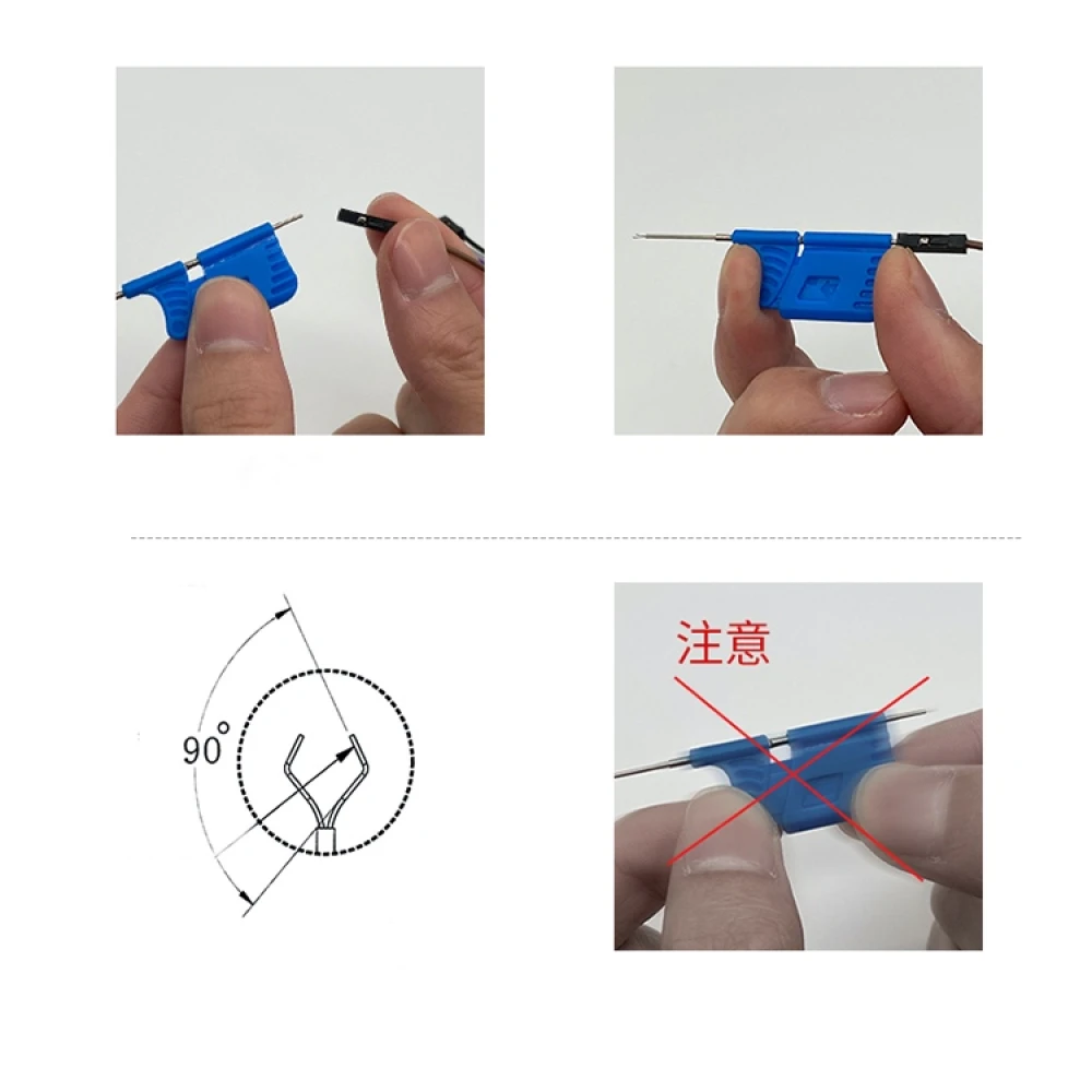 SDK08 pinces de test pour microchip - lot de 10