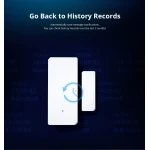 Capteur porte-fenêtre sans fil SONOFF DW2 RF pour alarme de sécurité domestique