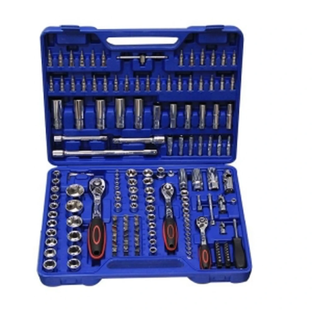 Coffret 172 pièces douilles et cliquet voiture TSX TOOL