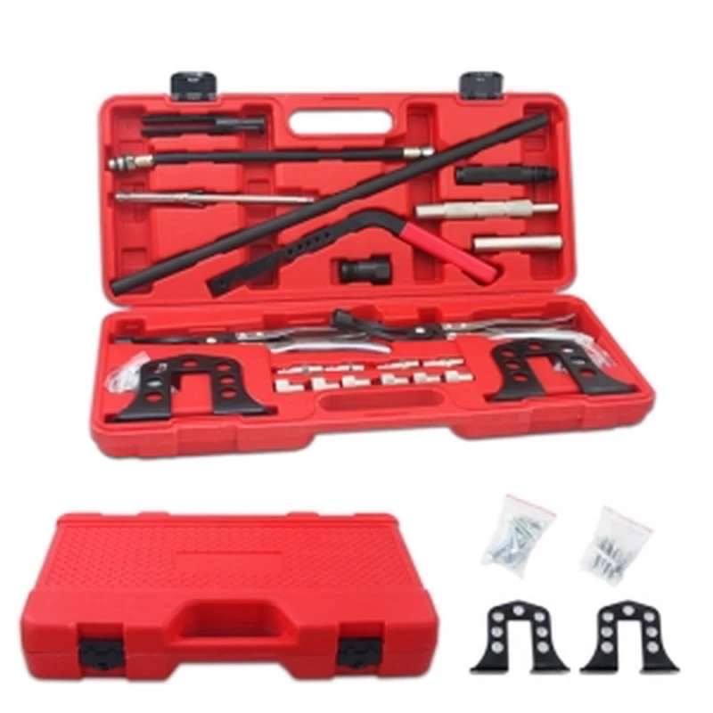 Kit 21 pièces outils compresseur de ressort de soupape universel à air comprimé