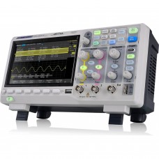 Siglent SDS1102X 2 channel DSO with 200 MHz bandwidth, 1 GSa / s and 14 Mpts memory depth. Oscilloscopes Siglent 329.00 euro - satkit