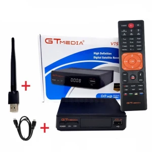 Récepteur satellite GTMEDIA Freesat V7S HD avec USB WiFi inclus