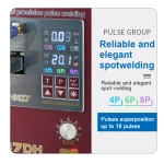 Soudeuse par points Sunkko 737DH pour batteries lithium 18650 14500 21700