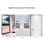 SONOFF SDW2 Capteur d'ouverture WiFi sans fil pour porte et fenêtre