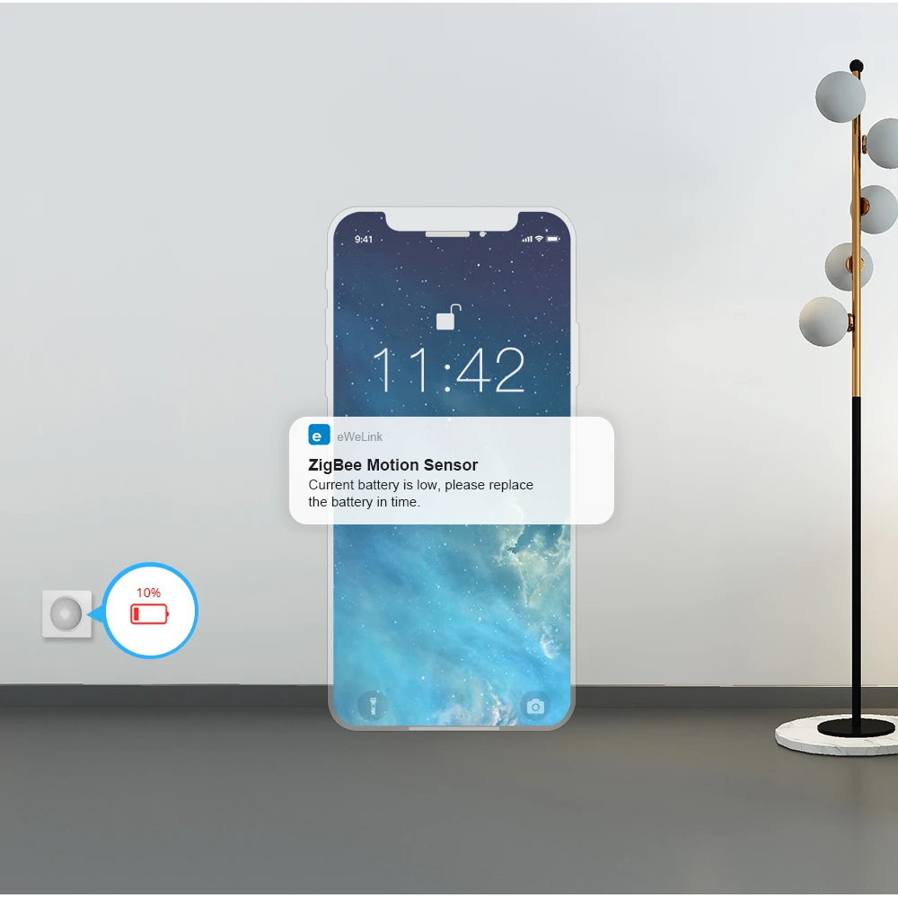 SONOFF SNZB-03 Détecteur de mouvement ZigBee - Contrôle intelligent et détection précise