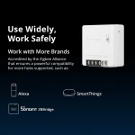 SONOFF ZBMINI Interrupteur intelligent ZigBee mini pour éclairage 2 voies