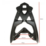 Imagen del soporte parrilla trasera Yamaha NMAX en caja de embalaje