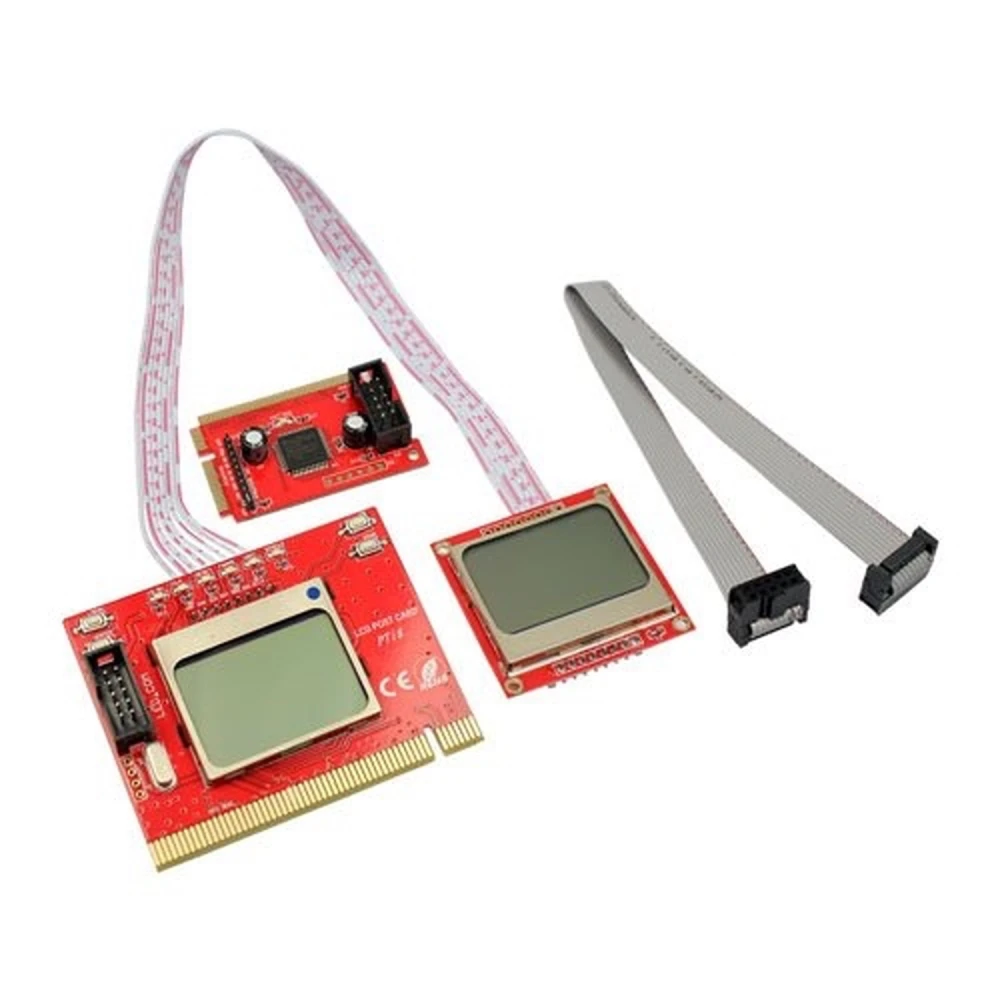 Carte de diagnostic PCI pour PC avec écran LCD PTI-8