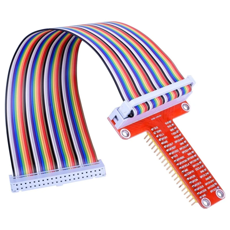 Carte d’extension GPIO pour Raspberry Pi avec nappe et adaptateur T