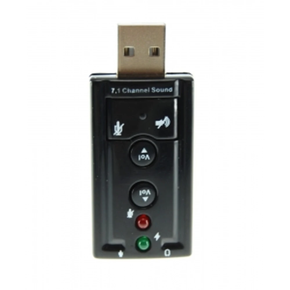 Carte son 7.1 USB compatible Windows, Linux et Mac